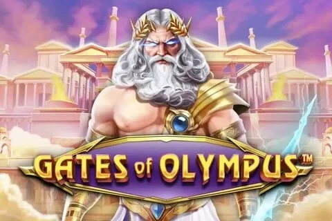 Cocoa Gates of Olympus slot banner with Zeus multipliers